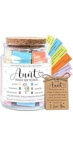 NewEleven Gifts For Husband - Husband Birthday Gift, Christian Gift For Him, Husbands - Anniversary Present For Him Hubby From Wife, Her - Decorative Glass Scripture Jar With 92 Bible Verse