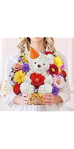 UPGRADED 3D Pop Up Firework Birthday Cards, Musical LED Lights Birthday Cards with Blowable Birthday Cake, Greeting Cards, Birthday Gifts for Mom Women Men Kids Child Dad Father Wife