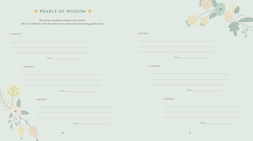 A Grandparent's Keepsake Album: Special Memories of My Grandchild’s First Years