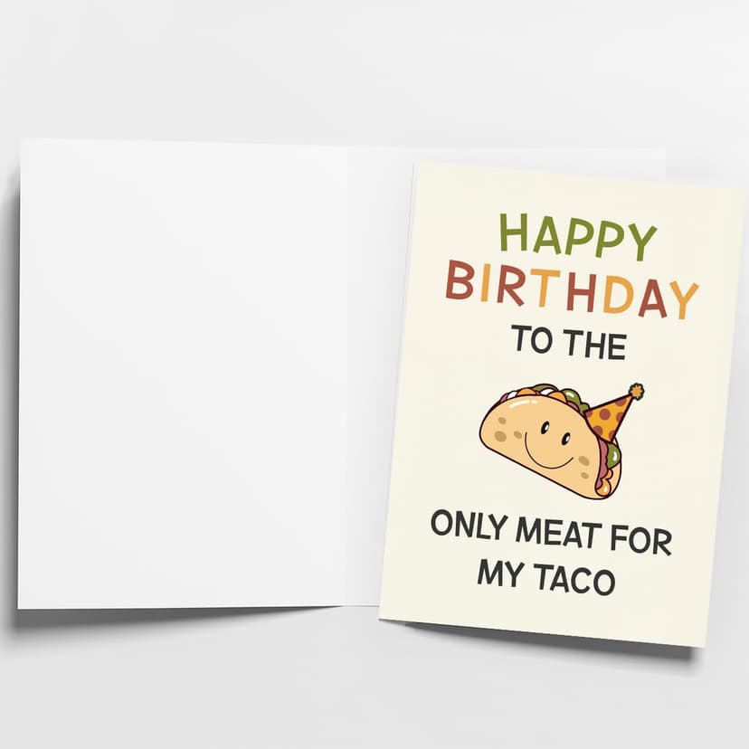 Husband Birthday Card | Birthday Decorations for Men | Funny Birthday Card & Gift for Husband, Men, Boyfriend, and Him | Happy