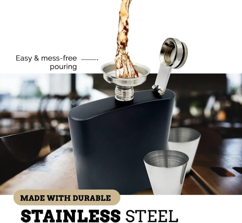 Brother in Law Gifts Funny Christmas, Cool Gifts for Brother in Law Adult Birthday Present, Bro-in-Law Funny Flask, Pairs Well Putting Up With Sister Flask (My)