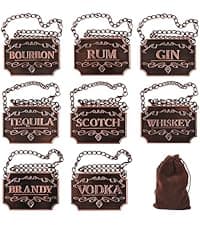 ELEGANTPARK Hip Flasks for Liquor for Men with Initials Monogrammed Gifts for Men Birthday Personalized Gifts for Him Groomsmen Dad Engraved Hip Flask with Funnel 8 OZ Letter J