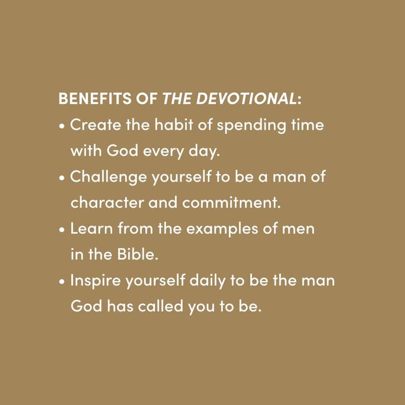 No More Excuses: A 90-Day Devotional for Men