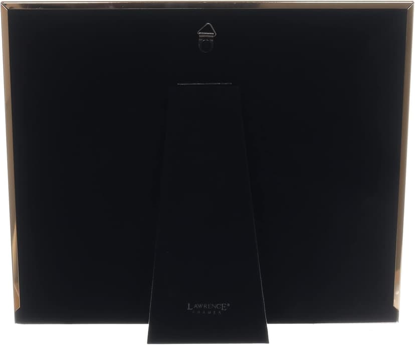 Lawrence Frames 4x6 Double Gold Beaded Metal 50th Anniversary Picture Frame, Then and Now