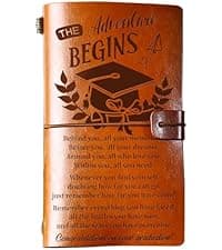 PRSTENLY Sisters Gifts from Sister Leather Journal, To My Sister Gifts 140 Page Refillable Notebooks, Graduation Mothers Day Valentines Day Christmas Gifts for Sister from Sister Brother