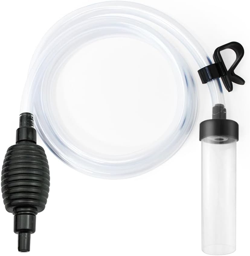 5ft-S Aquarium Siphon Vacuum Cleaner for Fish Tank Cleaning Gravel & Sand