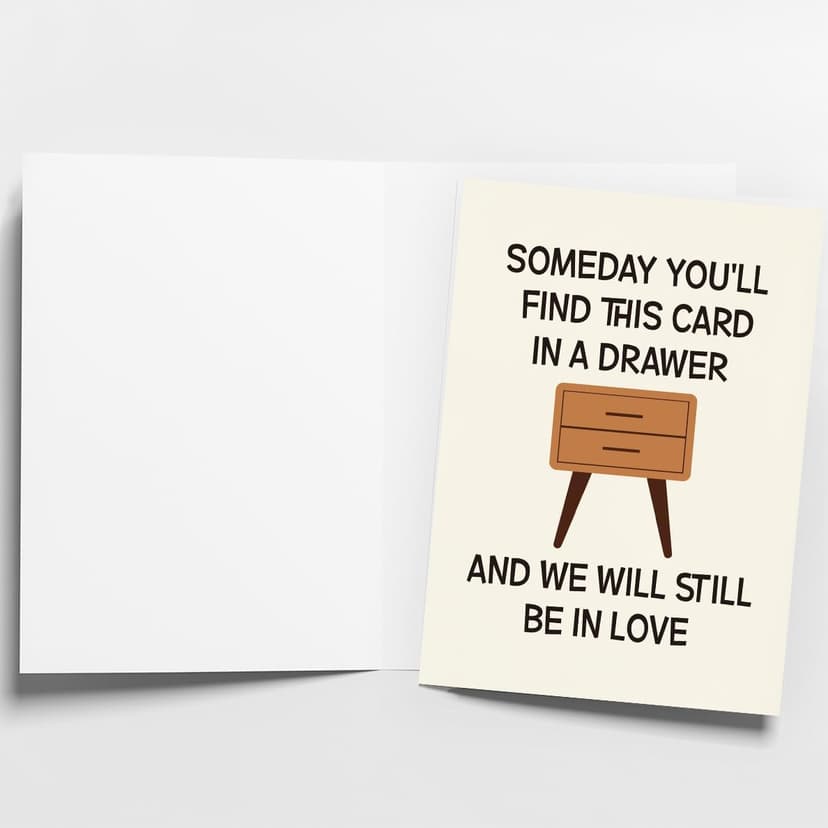 Funny Birthday Card & Gifts for Husband Boyfriend Him, Happy Anniversary Card & Gifts, Valentine Day