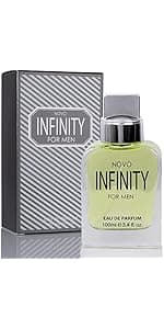 NovoGlow Verse Adonis Eau De Parfum for Men 3.4 Fl. Oz. 100ml Men's Perfume Refreshing Combination of Woody Floral & Fruity Scents - Masculine Scent Lasts All Day A Gift for Any Occasion