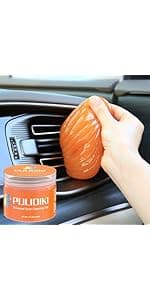 PULIDIKI Car Cleaning Gel Car Clean Putty, Universal Car Interior Cleaner Slime, Perfect Cleaning Kit Supplies, Auto Detailing Tools Accessories, Dust Remover Gifts for Men Women