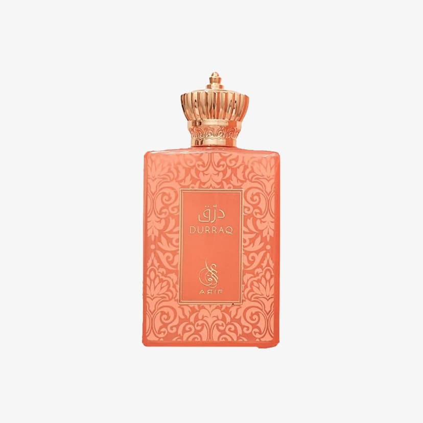 ARIF Durraq Perfumes – Floral Oriental Eau de Parfum for Women – Long-Lasting, Saffron, Plum, Orange Blossom, Neroli, Patchouli, Musk – Luxury Women's Fragrance – 3.4 oz