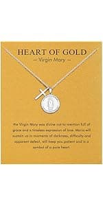 Gifts for Women, Butterfly Compass Cross Necklace Friendship Necklace Sister Gifts Daughter Gifts Graduation Chritmas Birthday