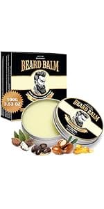 Beard Growth Kit, Grooming Set w/Growth Oil, Conditioner, Balm, Shampoo Wash, 0.25MM Roller, Brush, Comb, Scissor, Bag, Christmas Birthday Valentines Day Gifts for Him Men