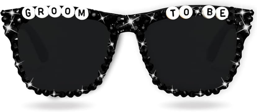 Bachelor Party Groom Sunglasses for Man, Wedding Groom To Be Glasses for Bachelor Party Beach Wedding Groom To Be Party Gift