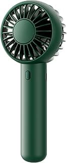 Gaiatop Mini Portable Fan, Navy Green, Cute Design, Rechargeable Battery, Handheld and Desktop, Small and Light
