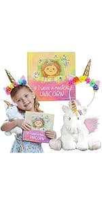 Tickle & Main Everybunny Prays Bunny Plush & Musical Prayer Toy for Christening Gifts for Girls - Pink, 7 in - Baby Dedication & Baptism Gifts for Girls with Illustrated Board Book