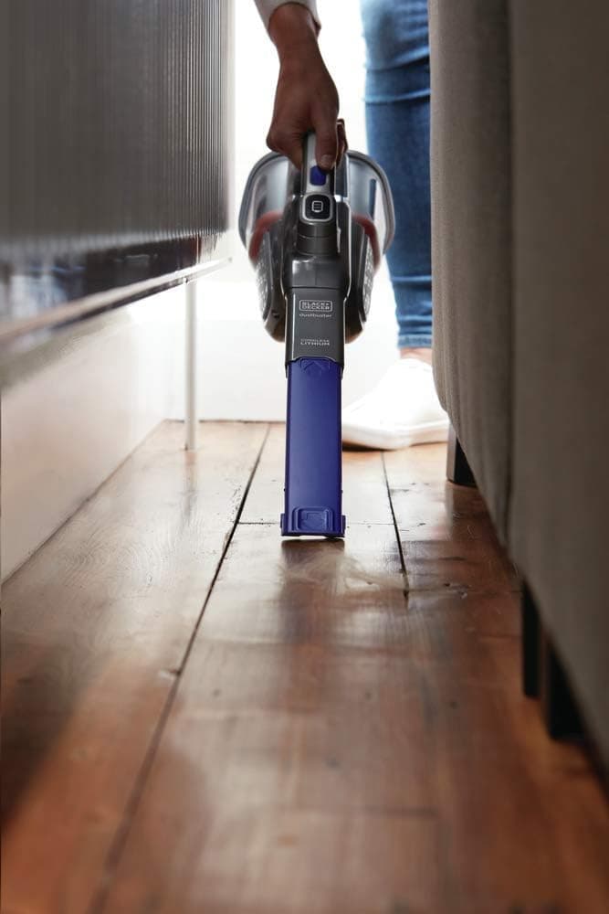 BLACK+DECKER dust buster Handheld Vacuum Cordless, Pet Hair Vacuum, Portable for Home and Car with Pet Brush, Rechargeable, Powerful Suction, Washable Bowl Filter,furbuster AdvancedClean (HHVK515JP07)