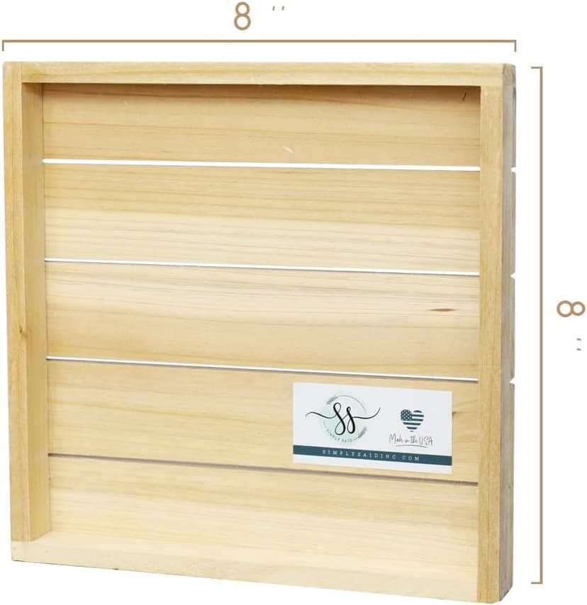 Simply Said, INC Perfect Pallet Petites Good Friends Are Like Stars Sign, Rustic Wooden Friendship Plaque, Farmhouse Shelf or Wall Decor, 8 Inch