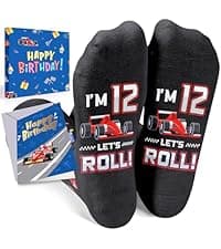 Girls Age 4-12 Birthday Gifts - Socks for Kids 4-12 Years Old, Birthday Gift Ideas for Boys and Girls