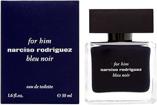 Narciso Rodriguez Bleu Noir for Men Eau de Toilette Spray, 1.6 Ounce