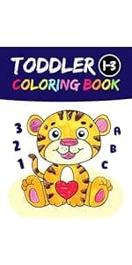 Christmas My First Coloring Book for 1 Year Old & 2 Year Old: Baby Coloring Book 1 Year & 2 Year Old Kids. 50 Big and Easy Pictures to Color with ... X-Mas Gift for Toddlers. (Baby ages 1-2)