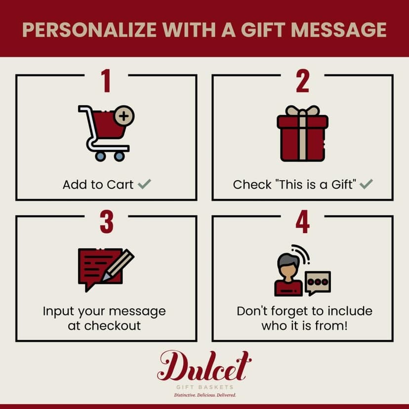 Dulcet Gift Baskets Merry Christmas Gift Baskets for Families Fresh Bakery Sampler Gift Basket Ideal Gift for Holiday Gifting to Women, Business Clients, Neighbors.