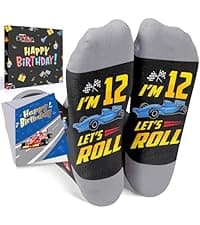 Girls Age 4-12 Birthday Gifts - Socks for Kids 4-12 Years Old, Birthday Gift Ideas for Boys and Girls