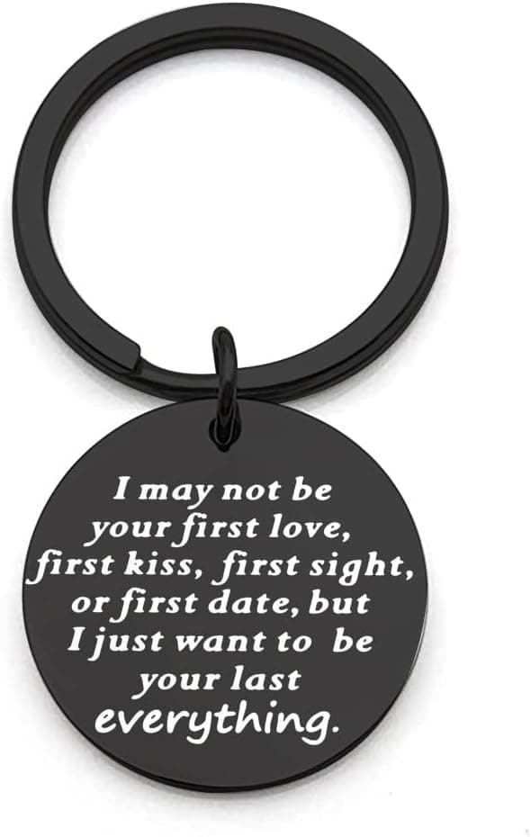 ShiQiao Spl Anniversary Birthday Gift for Couple Husband Wife Gifts Keychain for Boyfriend Keyring for BF GF Hubby Wifey