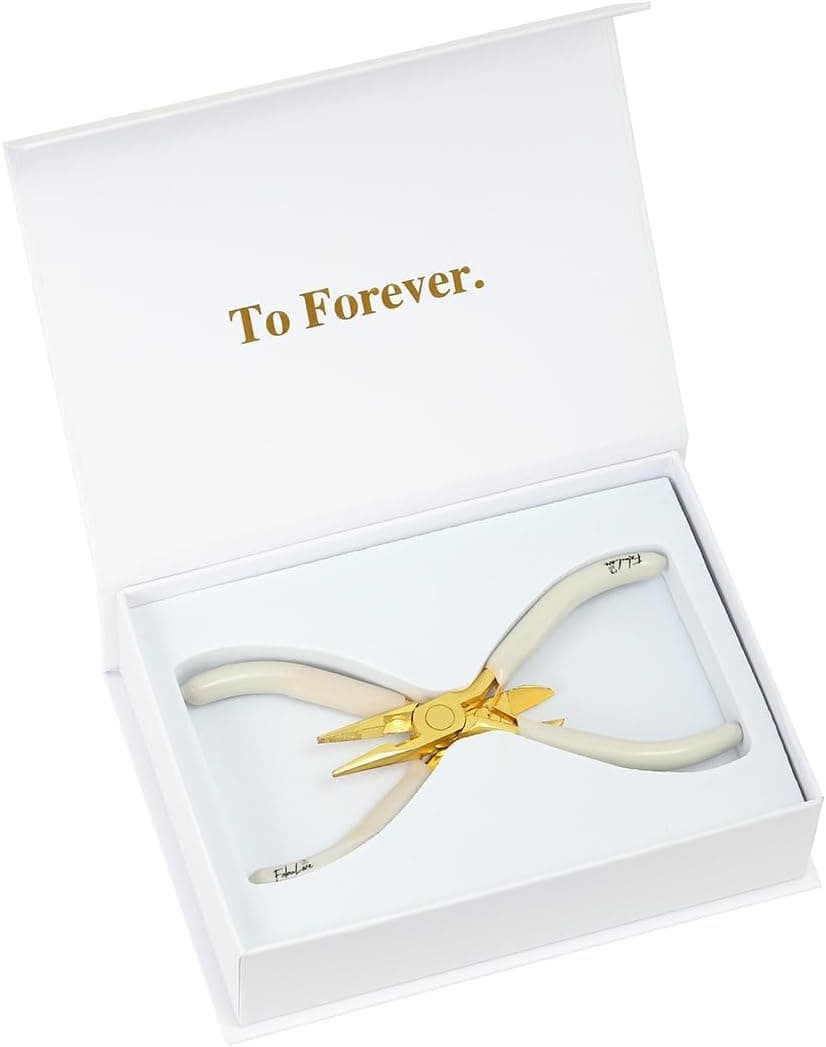 Permanent Bracelet Kit – DIY Bracelet Making Kit For Couples, Friendship Bracelets – Gift for Anniversary, Valentine’s Day & Date Night Activity - His and Her Bracelets