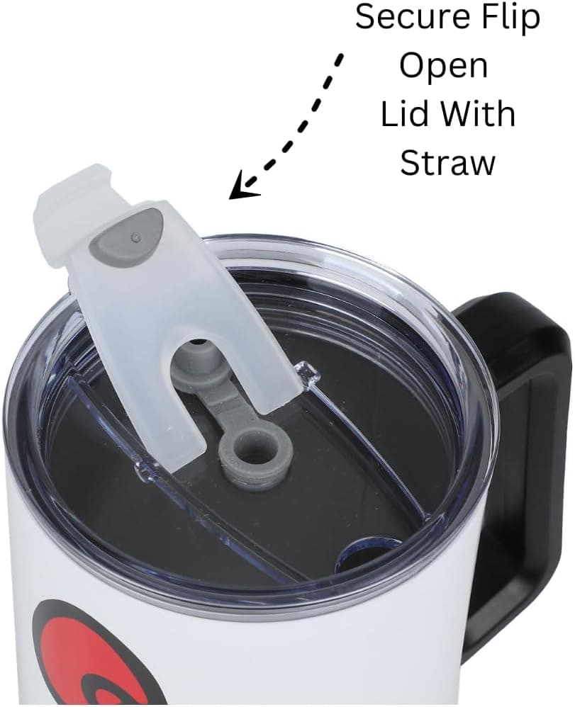 Bioworld Hello Kitty 40 Oz. Stainless Steel Tumbler With Leak-Proof Lid