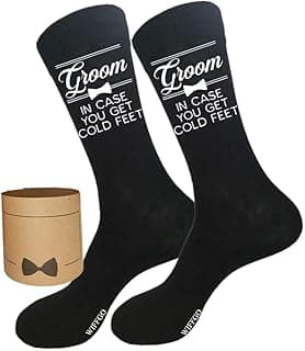 Groomsman Gifts For Men Wedding Gifts Novelty Socks Funny Proposal Gifts Groom Bestman 100% Cotton Crew Socks