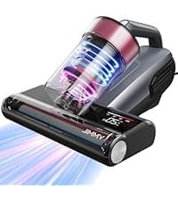 Jimmy Mattress Vacuum Cleaner, Anti-allergen Bed Vacuum Cleaner with UV-C Light & High Heating Tech, 14Kpa Suction 480W Powerful Handheld Vacuums for Dust & Pet Hair(JV35, Corded)