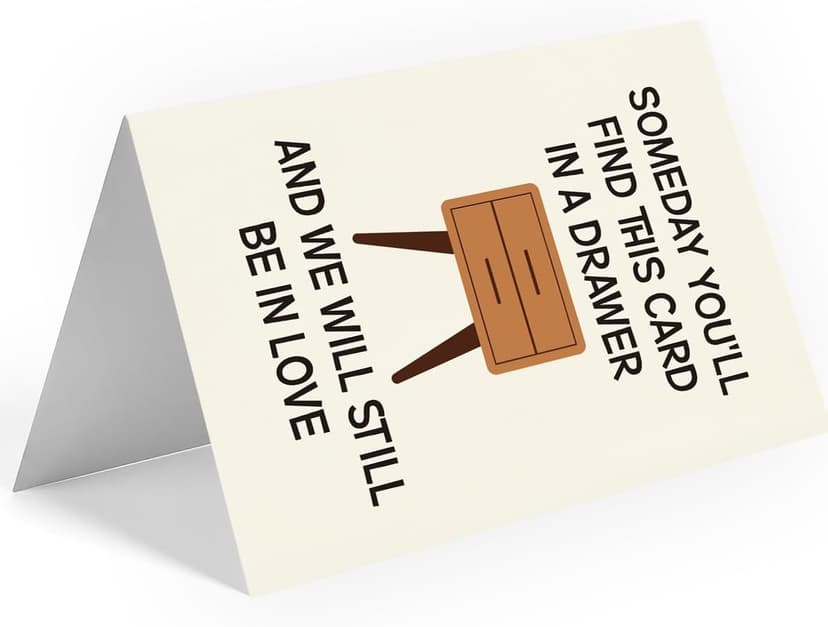 Funny Birthday Card & Gifts for Husband Boyfriend Him, Happy Anniversary Card & Gifts, Valentine Day