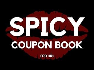 Spicy Coupon Book for Him: 50 Sexy Coupons for Husband or Boyfriend | Perfect Valentines Day, Birthday, Anniversary, Christmas Gift for Him