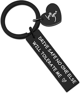 Mens Fathers Day Dad Gifts for Him Naughty Birthday Bf Gifts Anniversary Keychain for Men Sweetest Day for Him Husband Boy Friend Drive Safe Couples from Girlfriend Wife Gift Her Fiance Christmas