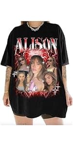 Generic Personalized Bootleg Rap Shirts for Girlfriend & Boyfriend, Custom Tee with Vintage Face Photo, Gift Idea for Birthday and Valentines Day Black, Small-XX-Large