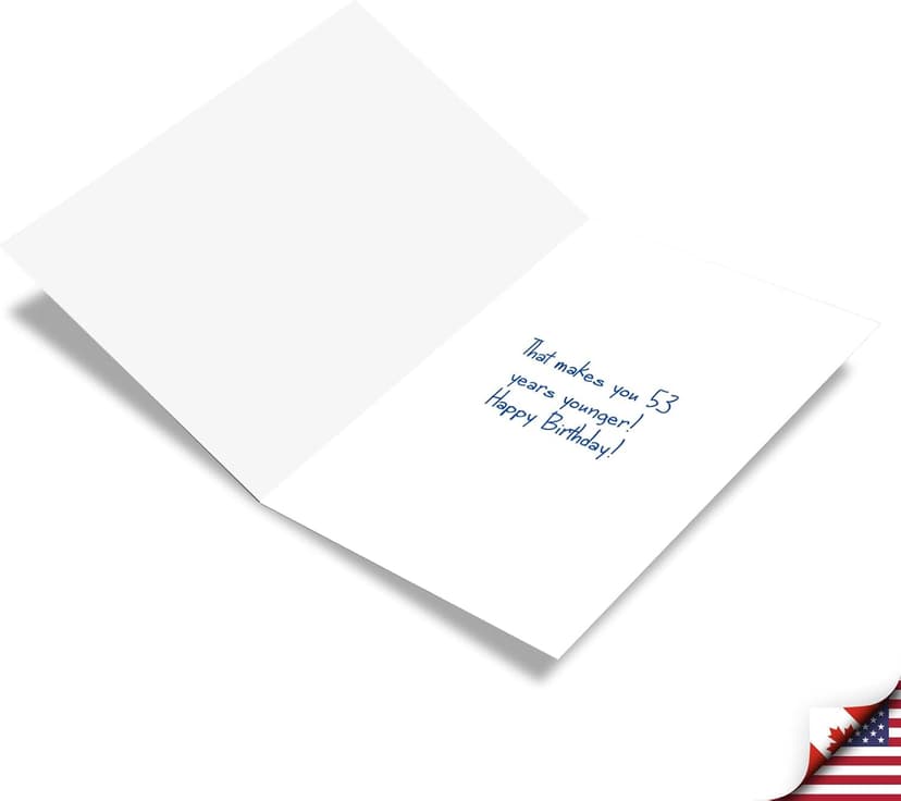 NobleWorks - 80th Happy Birthday Card Funny - 80 Year Old Celebration, Milestone Humor Card for Grandparents, Parents - In Celsius 80 C9351MBG