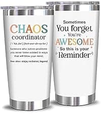 NewEleven Gifts For Him, Men - Gift For Men, Women, Dad, Husband, Friend - Thank You Gifts, Appreciation Gift, Graduation Presents For Men, Nurse, Teacher, Boss, Coworker - 20 Oz Tumbler
