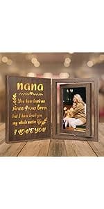 1 Year Anniversary Picture Frame Gifts, 1st Anniversary Frame for Her Him Girlfriend Boyfriend, Display Two 4x6 Inch