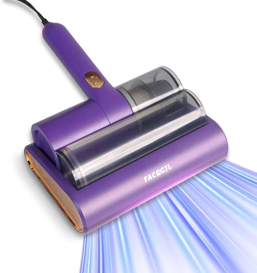 Mattress Vacuum Cleaner uv sanitizing, 16kpa Mattress Vacuum Cleaner Powerful Suction, Handheld Couch Cleaner Machine Deep Cleaner for Bed Cleaning, Sheet, Fabric Sofa Vacuuming