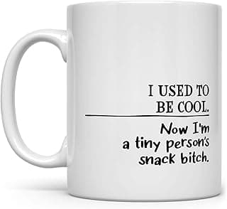 Loftipop Funny Mom Dad Parents Coffee Mug, Novelty Gag Birthday Gift for Mother Father, New Mama Tea Cup (11oz)