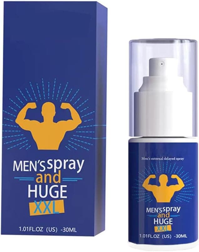 Men's Best External Delay Spray for Long Last | Delayed Sprayer for Man Heavy Duty | Travel Stud Size Enhancer Spray