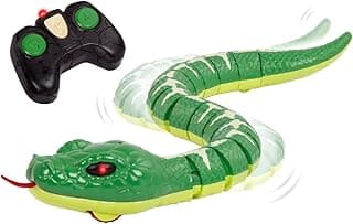 Terra by Battat – Remote Control Emerald Tree Boa Snake Toy, Realistic Moving Electronic Animal for Kids with Easy Operation, Fun Reptile Adventure, Includes Transmitter, Ages 6+ Years