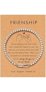Best Friend Birthday Gifts for Women Funny Cute Ghost Keychain Bestie Gifts Long Distance Stuff for 2 with Card