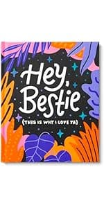 Hey Bestie (This is Why I Love Ya): A Fill-In Keepsake for Best Friends