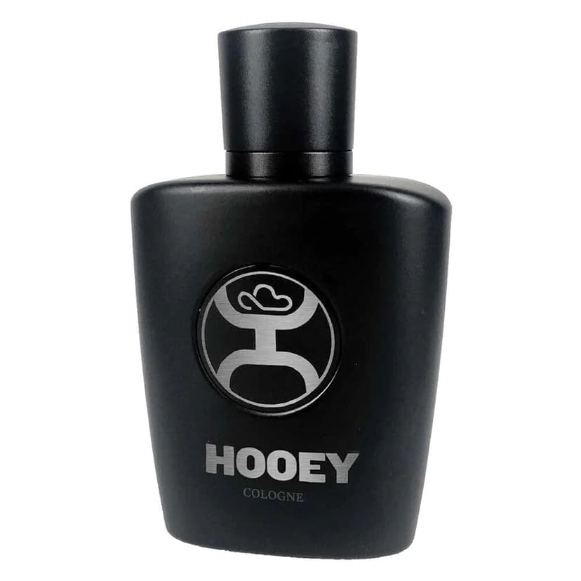 HOOEY Cologne Gift Set for Men – Includes 3.4 oz Cologne, 0.33 oz Travel Spray & 4 oz Soap - Rugged Masculine Long Lasting Scent with Leather, Sandalwood & Amber - Bold Grooming Gift for Him