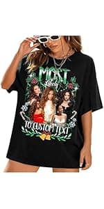 Generic Personalized Bootleg Rap Shirts for Girlfriend & Boyfriend, Custom Tee with Vintage Face Photo, Gift Idea for Birthday and Valentines Day Black, Small-XX-Large