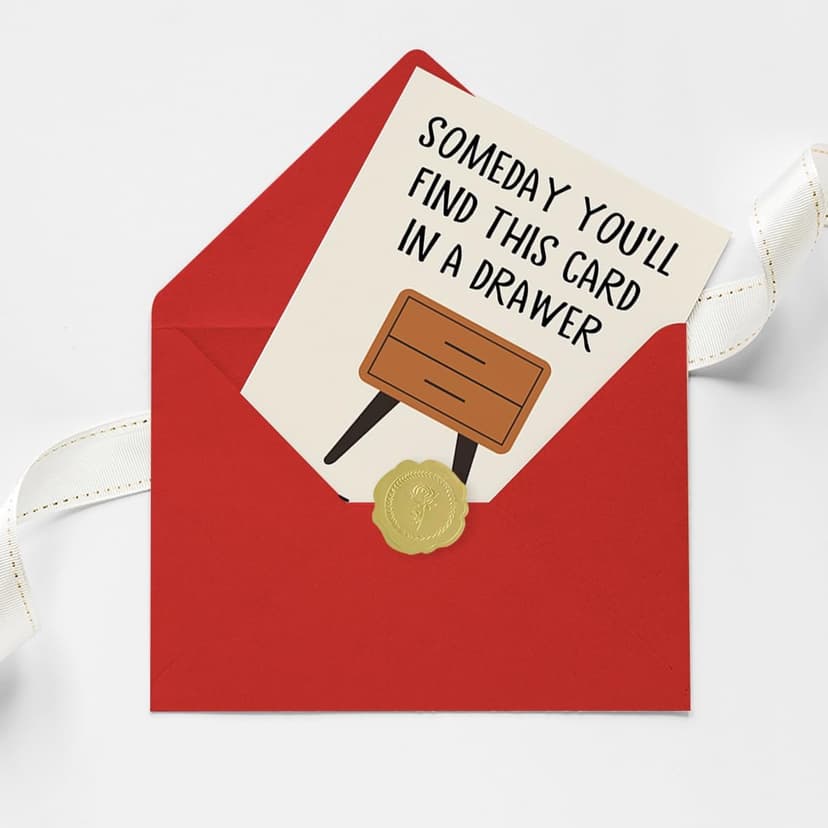 Funny Anniversary Card Gifts for Men, Happy Birthday & Anniversary Greeting Card for Him Husband Boyfriend, Valentines Day Gifts for Him