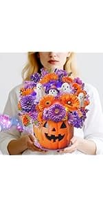 UPGRADED 3D Pop Up Firework Birthday Cards, Musical LED Lights Birthday Cards with Blowable Birthday Cake, Greeting Cards, Birthday Gifts for Mom Women Men Kids Child Dad Father Wife