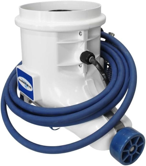 Hammerhead Remora XR1600 Portable Pool Vacuum | Cordless Commercial Pool Cleaner with 21" Head, 25ft Float Cable, Wearable LiFePO4 Battery Pack, and G5 Charger – Made in USA