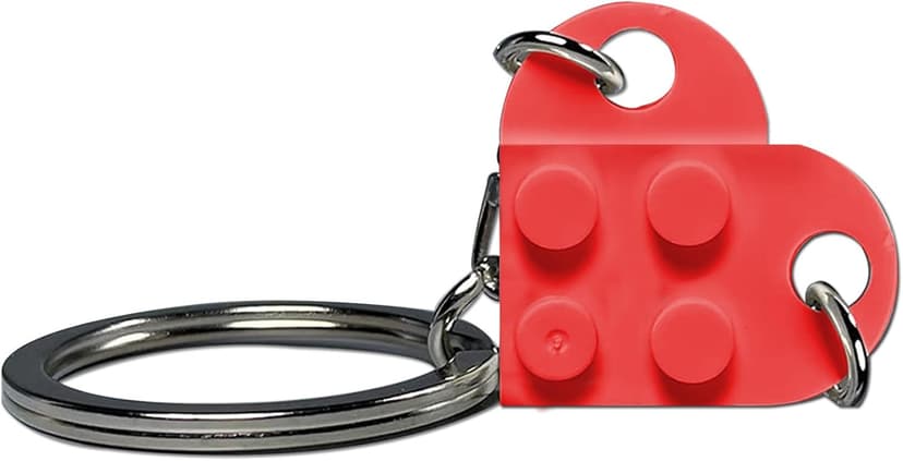 Comes in Gift Box - Heart Brick Couple Matching Keychain for Boyfriend and Girlfriend Valentine Day bf and gf Matching Stuff